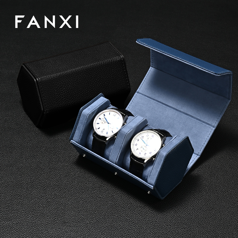 FANXI Fashion leather Multi-coloroption Watch storage bag