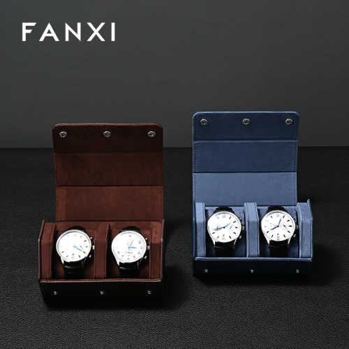 FANXI Fashion leather Multi-coloroption Watch storage bag