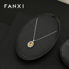 FANXI Hot sale black silk jewelry display set series