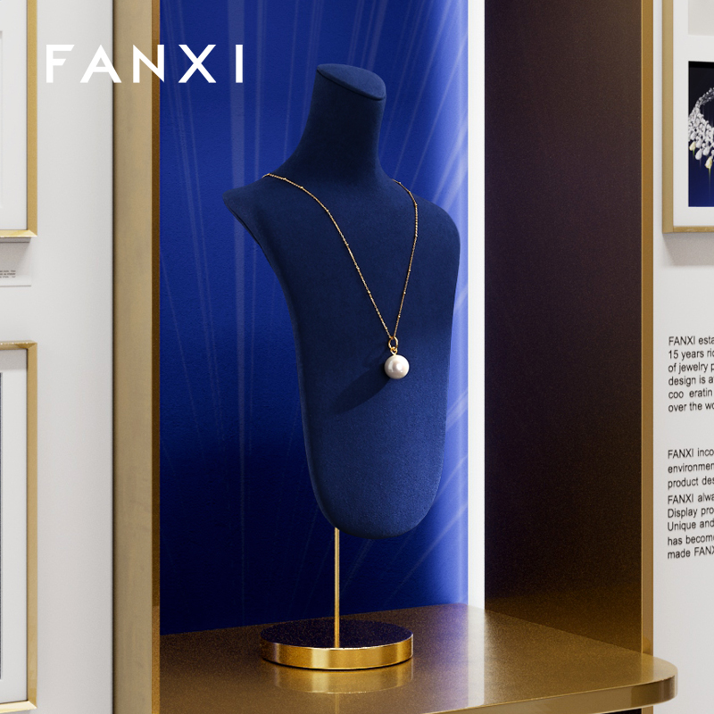 FANXI Factory Microfiber Multi-coloroptiona Jewelry Display