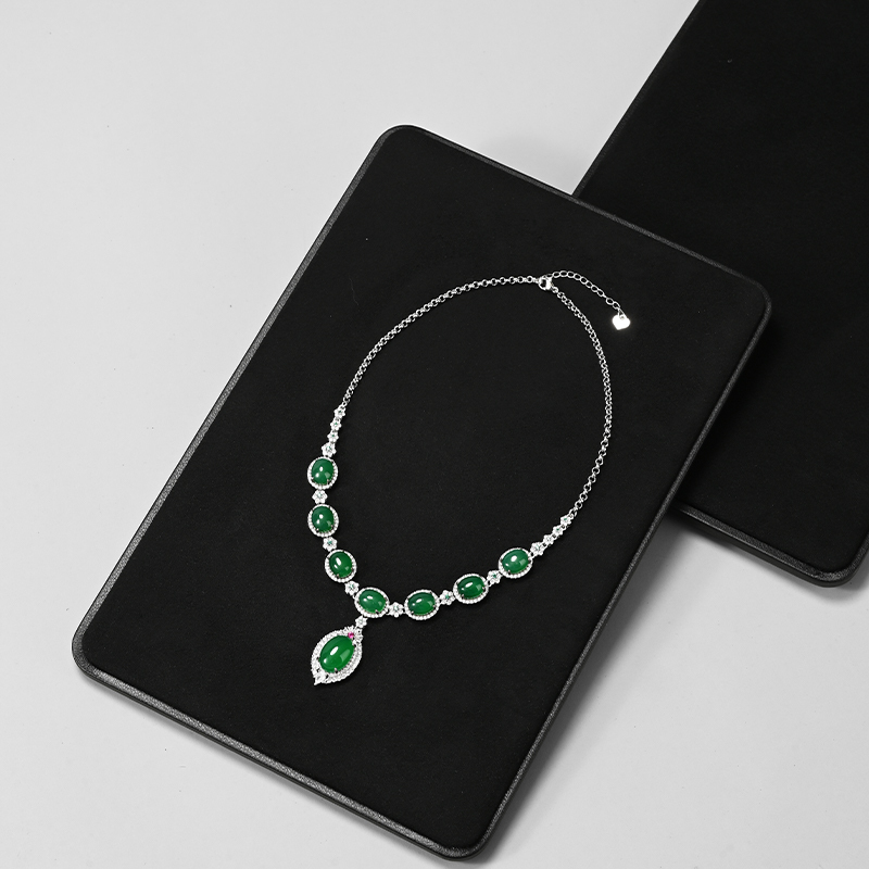 FANXI New arrival leather jewelry display tray