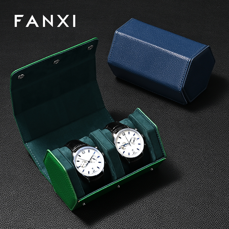 FANXI Fashion leather Multi-coloroption Watch storage bag
