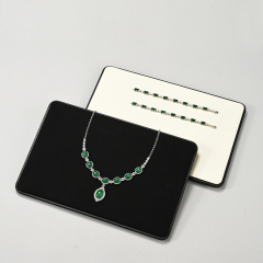 FANXI New arrival leather jewelry display tray