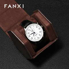 FANXI Fashion leather Multi-coloroption Watch storage bag
