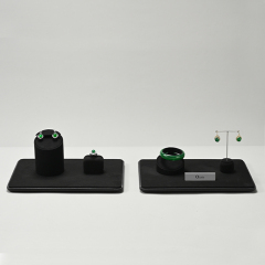 FANXI New arrival leather jewelry display tray