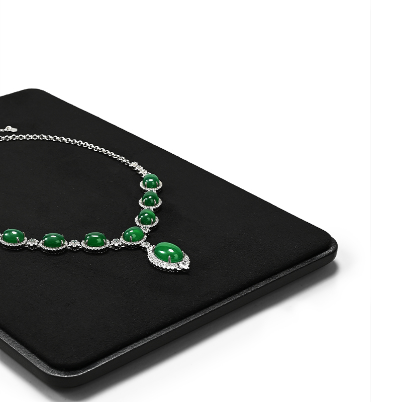 FANXI New arrival leather jewelry display tray