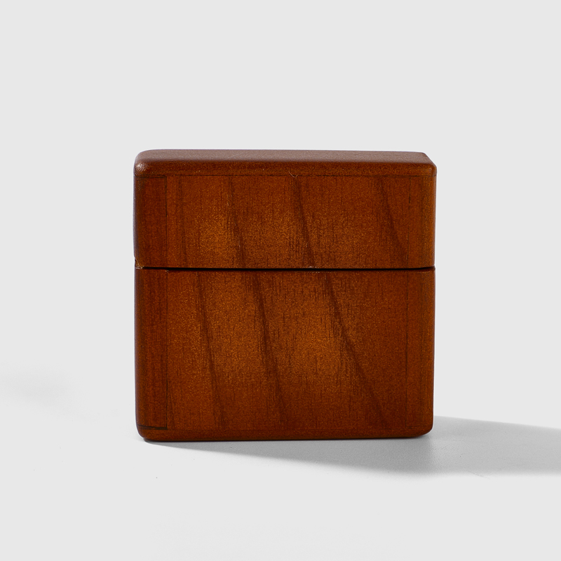 FANXI Custom Wooden microfiber tawny Jewelry box