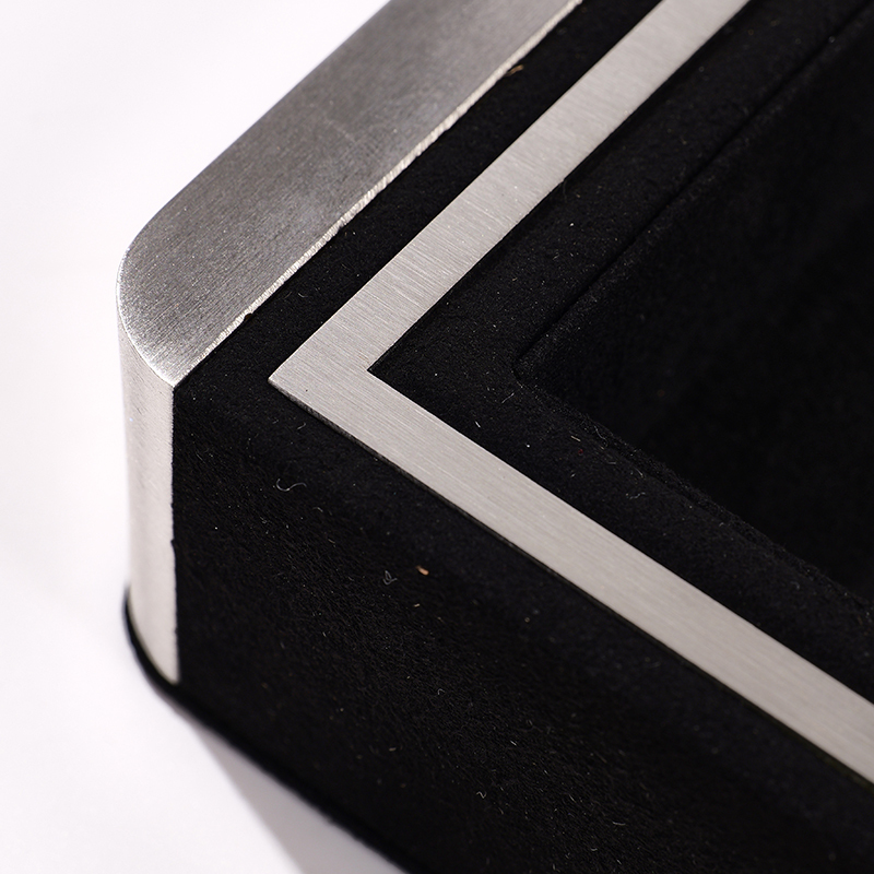 FANXI Custom Black paper suede Jewelry box