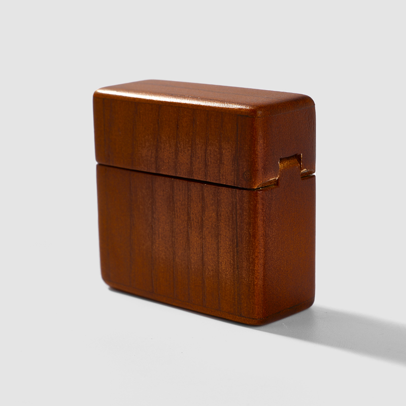 FANXI Custom Wooden microfiber tawny Jewelry box