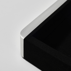 FANXI Custom Microfber Black Jewelry plate