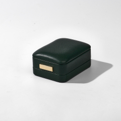 FANXI Custom velvet satin blackish green Pendant box