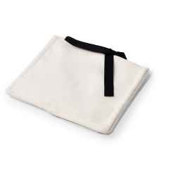 FANXI Custom linen White jewelry pouch