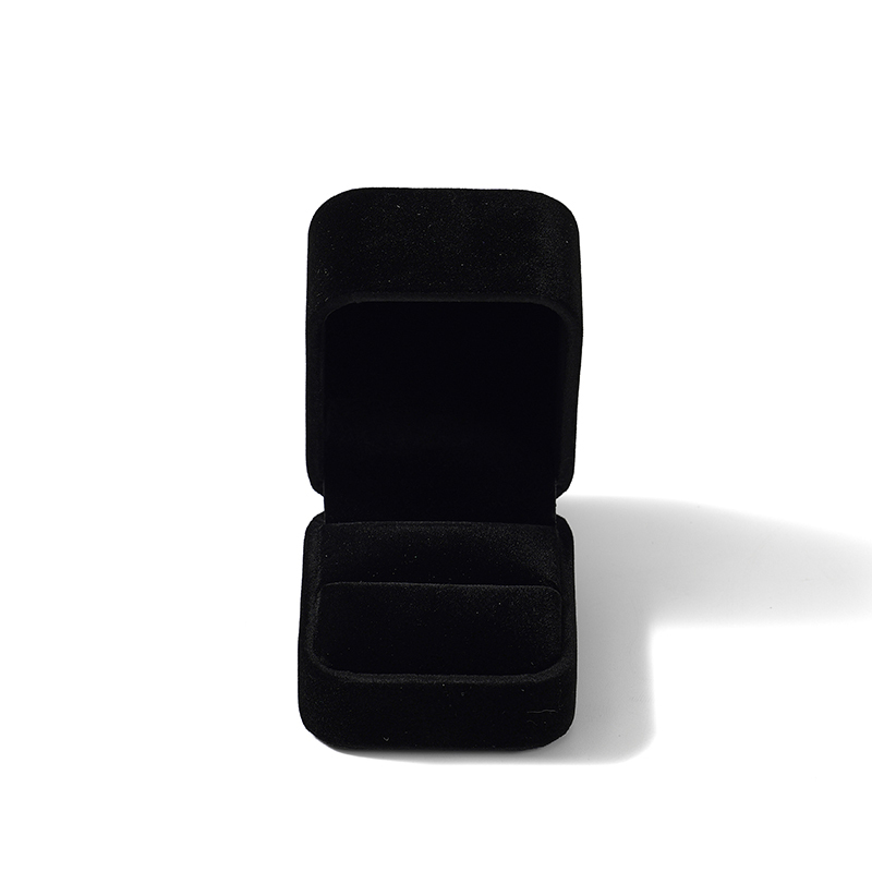 FANXI Custom Velvet Black Ring Box