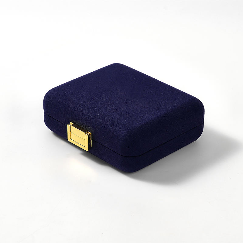 FANXI Custom Microfber silk purple Ring Box