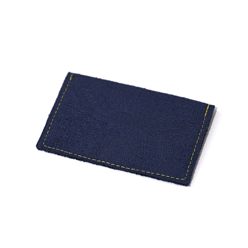 FANXI Custom suede Deep Blue pouch