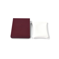 FANXI Custom leatherette paper White pu pouch