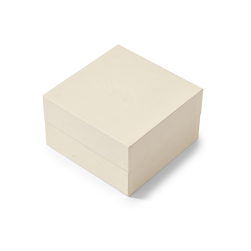 FANXI Custom paper velvet Coffee color Ring Box