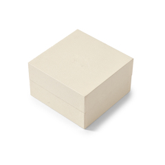 FANXI Custom paper velvet Coffee color Ring Box