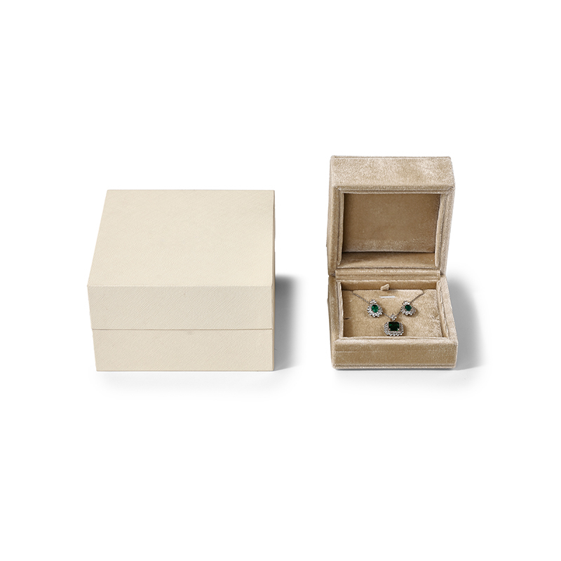 FANXI Custom paper velvet Coffee color Small box set