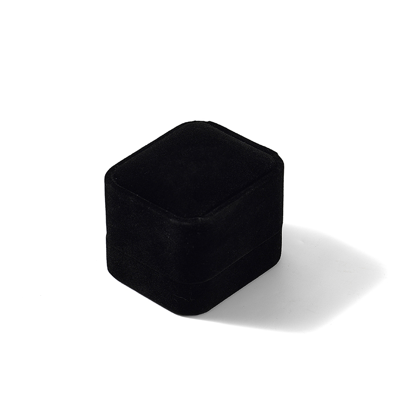 FANXI Custom Velvet Black Ring Box