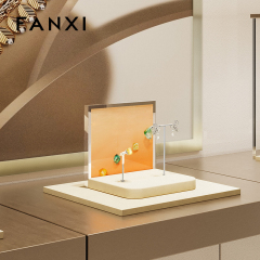FANXI Hot sale Multi-coloroption metal Jewelry display