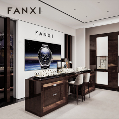 FANXI Fashion glossy finish Black Watch Combination Set Series