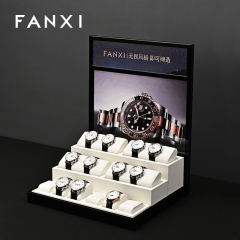 FANXI Fashion glossy finish Black Watch Combination Set Series