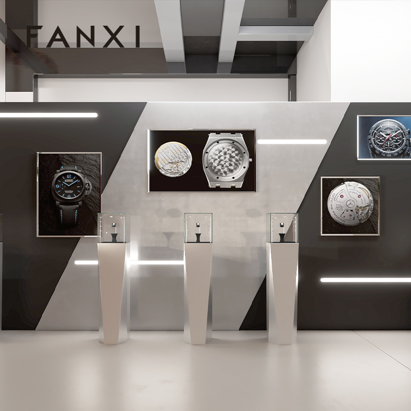 FANXI High end leather multiple color options watch display