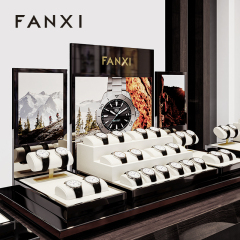 FANXI Fashion glossy finish Black Watch Combination Set Series