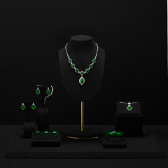 FANXI Wholesale polychrome microfiber jewelry bust
