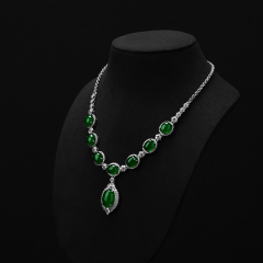 FANXI Wholesale polychrome microfiber jewelry bust