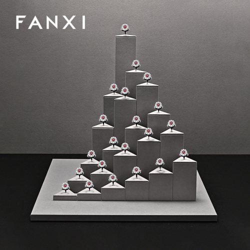 FANXI High quality Grey Metal Ring holder