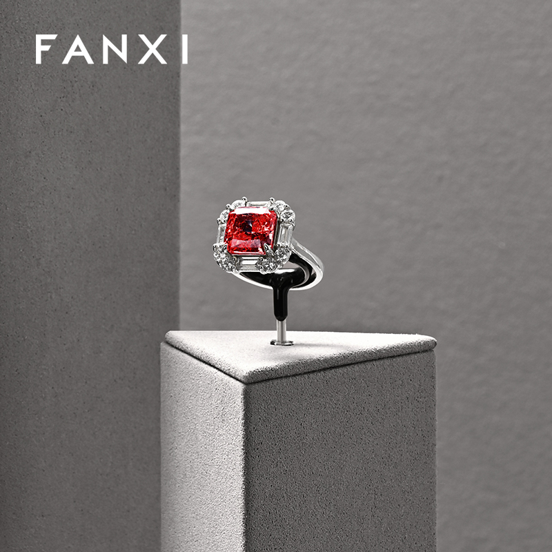 FANXI High quality Grey Metal Ring holder