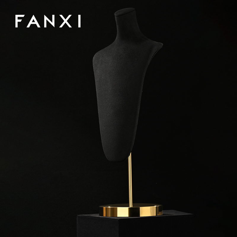 FANXI Luxury Multi-color optional Metal Jewelry Display