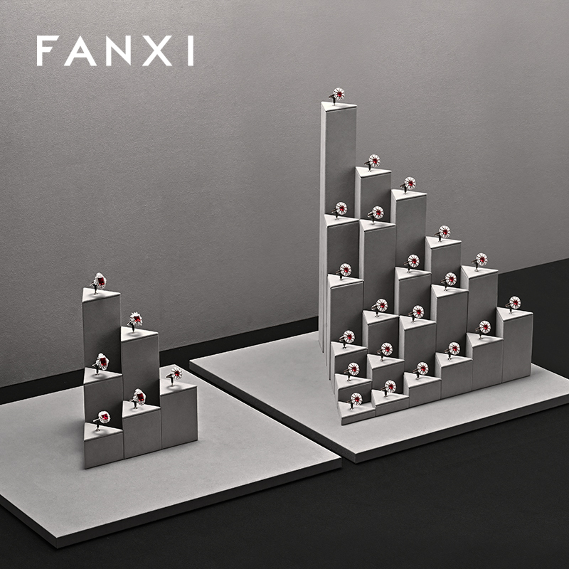 FANXI High quality Grey Metal Ring holder