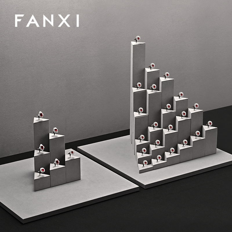 FANXI High quality Grey Metal Ring holder