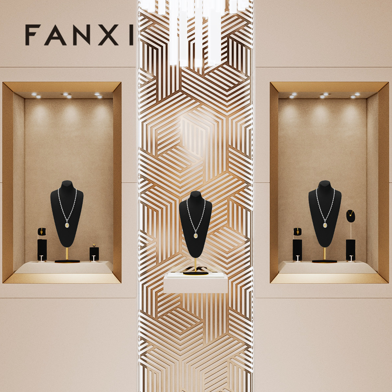 FANXI Factory Metal Multi-color optional Jewelry Display
