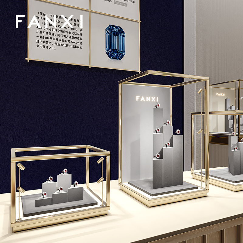 FANXI High quality Grey Metal Ring holder