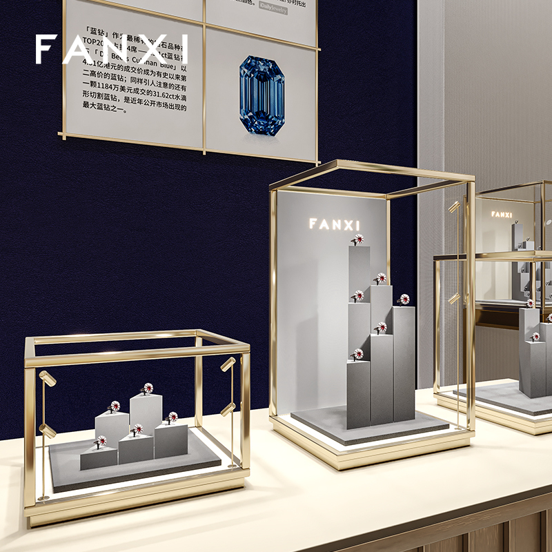 FANXI High quality Grey Metal Ring holder