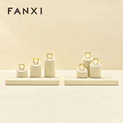 FANXI Fashion Multi-color optional Microfiber Jewelry Display