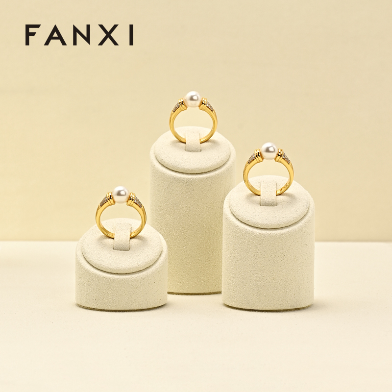 FANXI Fashion Multi-color optional Microfiber Jewelry Display