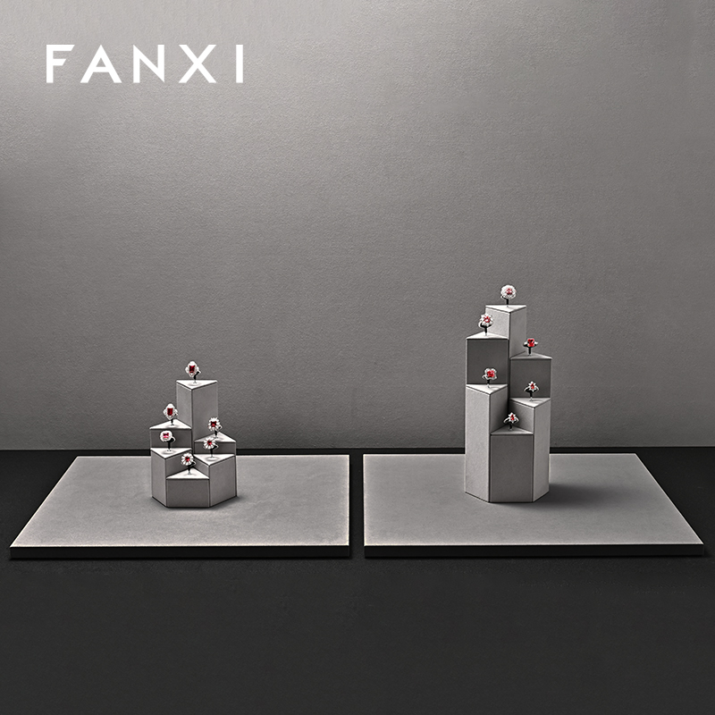 FANXI High quality Grey Metal Ring holder