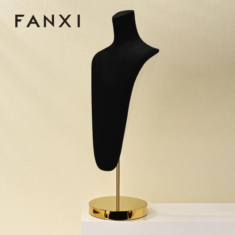 FANXI Luxury Multi-color optional Metal Jewelry Display
