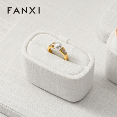 FANXI Wholesale Original color Linen Jewelry Combination Set