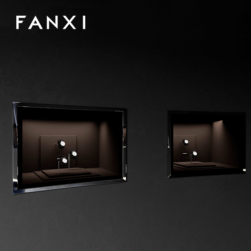 FANXI Fashion Coffee Metal Watch Combination Set Serie