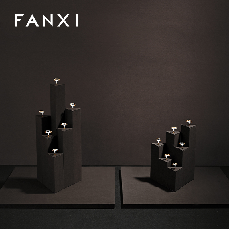FANXI New arrival coffee metal ring display