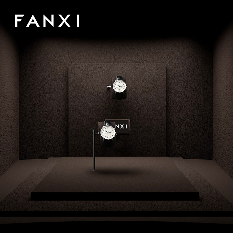 FANXI Fashion Coffee Metal Watch Combination Set Serie