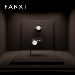 FANXI Fashion Coffee Metal Watch Combination Set Serie