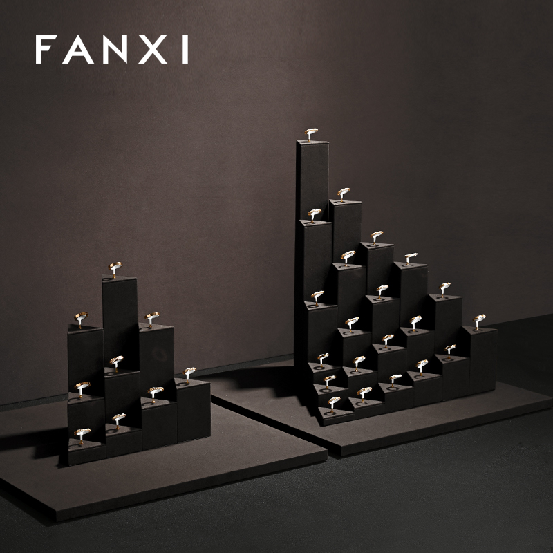 FANXI New arrival coffee metal ring display