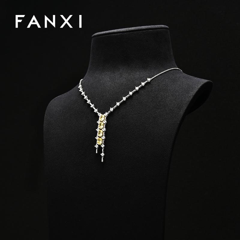 FANXI High end Microfiber Jewelry Display